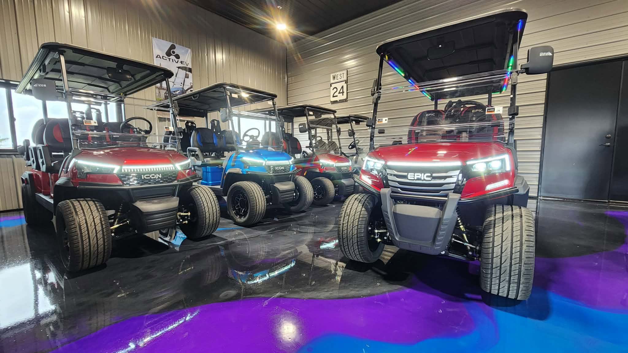Save Big on All New Carts — $1,000 off or 0% financing